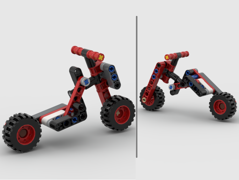 Lego Dual SuperMoto Scooter