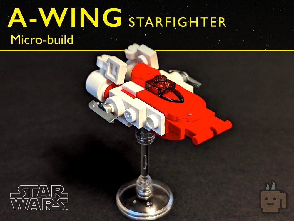 Lego A-Wing Starfighter Micro-build