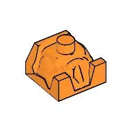Racer Driver, Brick Special 2 x 2 No Head / Orange