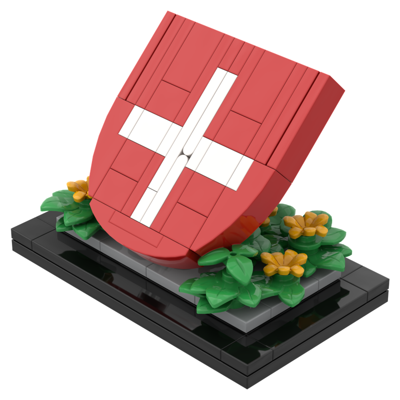 Lego Coat of Arms of Switzerland / Coat of Arms of the Swiss Confederation