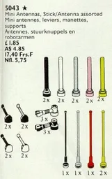 Mini Antennas, Control Sticks and Antennas