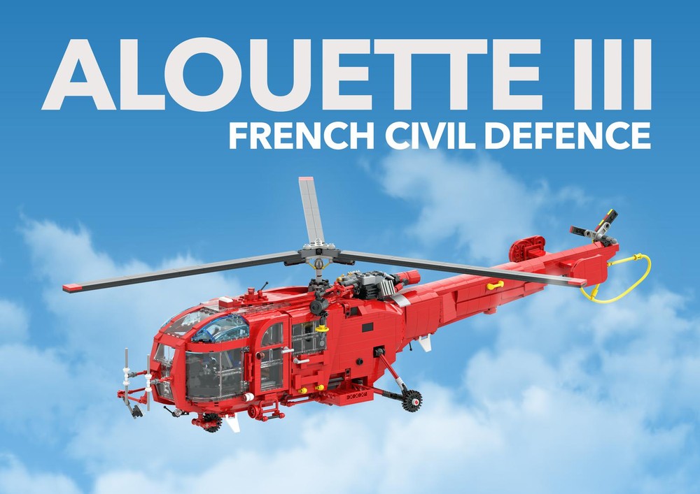 Lego Civil Defence Alouette III