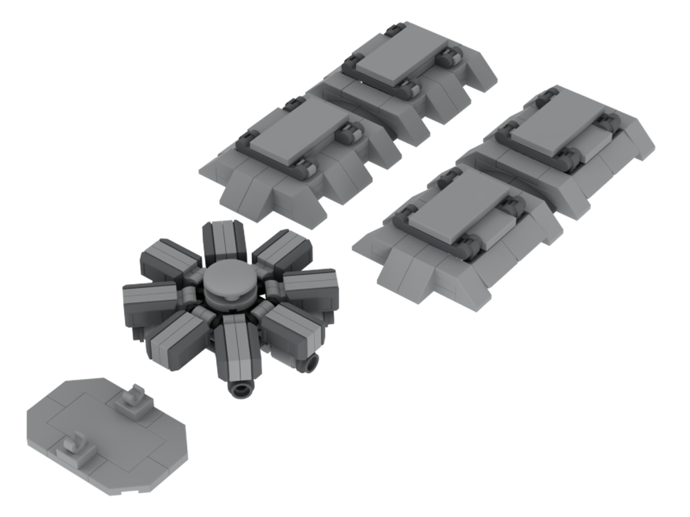 Lego Imperial LAVw R5 "RAIDeR" Shield Pack Add-On