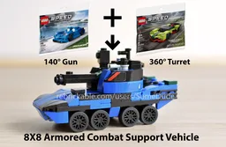 8X8 Armored Combat Support Vehicle (30343 + 30434)