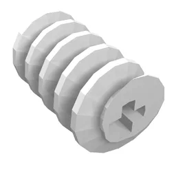 Technic Worm Gear / White