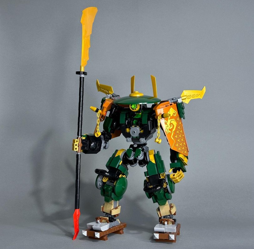 Lego Lloyd's Master Mech (Administration) LEGO 71794 modification