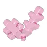 Headwear Accessory Antlers / Trans-Dark Pink