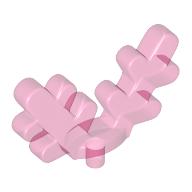 Lego Headwear Accessory Antlers / Trans-Dark Pink