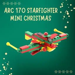 ARC 170 STARFIGHTER MINI CHRISTMAS