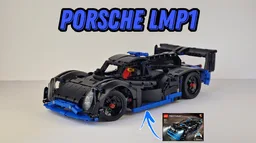 Porsche LMP1 Racer Car - 42176 B model alternate