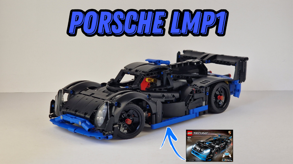 Lego Porsche LMP1 Racer Car - 42176 B model alternate