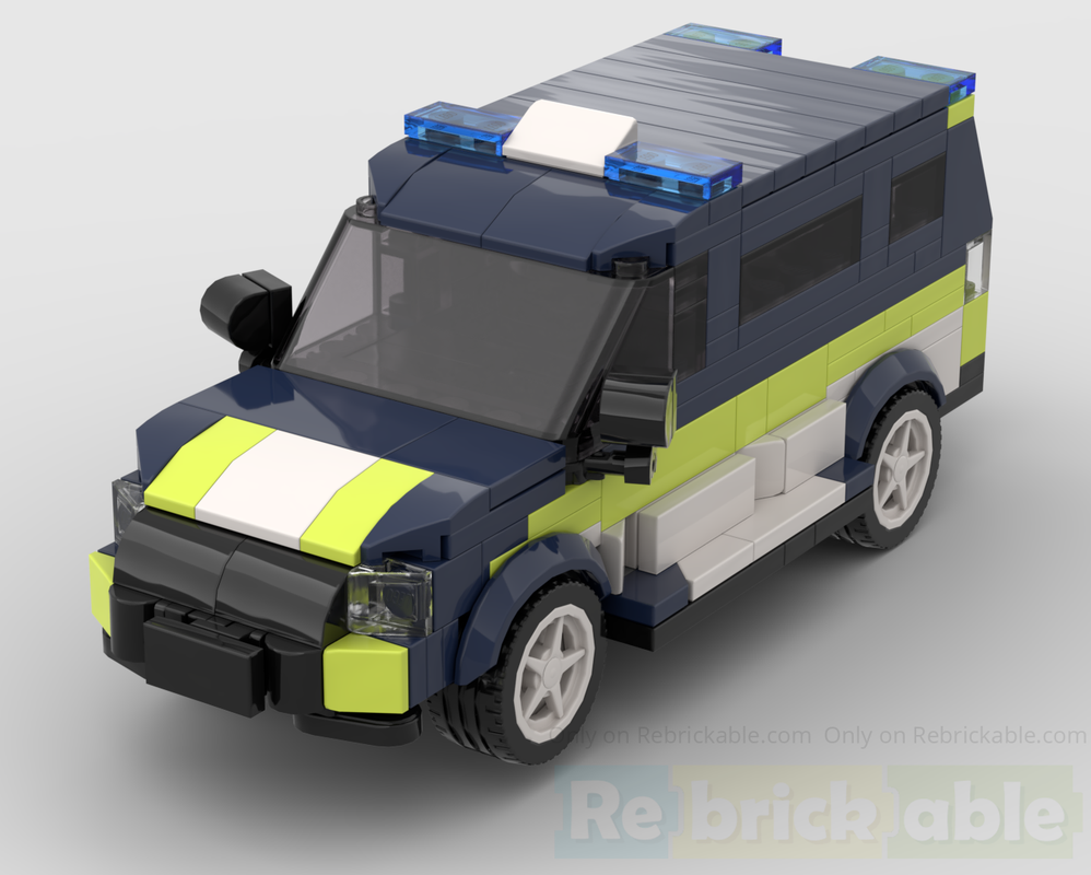 Lego Mitsubishi Pajero 3rd generation 2nd face lift