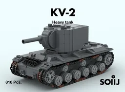 KV-2 Russian heavy tank - 1:35