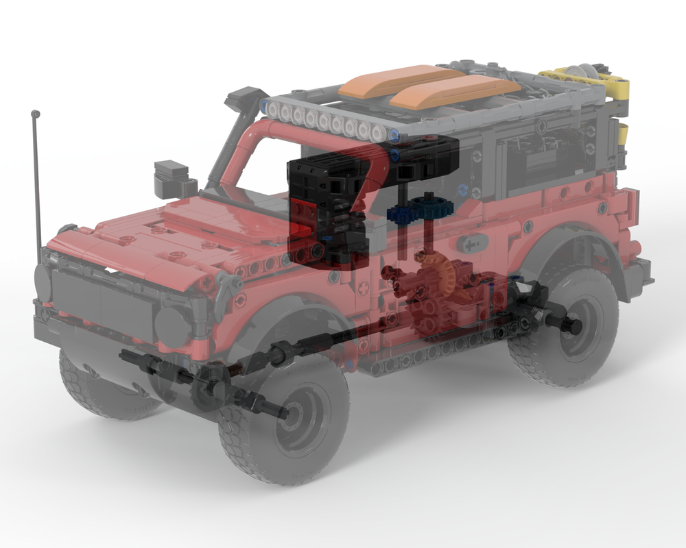 Lego 4x4 RC Bronco mod