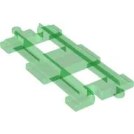 Duplo Train Track 4 x 8 Straight / Trans-Green