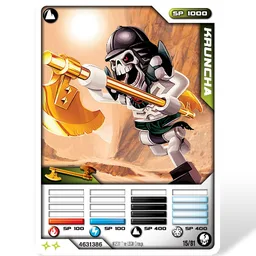 Trading Card, Ninjago Deck #1: 15 - Kruncha - International Version / [No Color/Any Color]