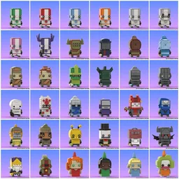 "Castle Crashers" Brickheadz Collection