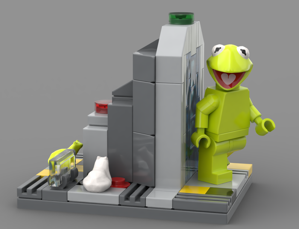 Lego Frog Embiggener/71051-5 Minifigure Display
