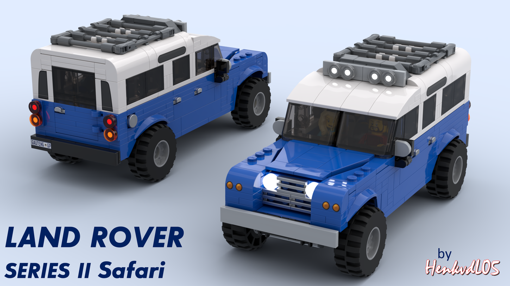 Lego MOCturnal Land Rover Series II Safari