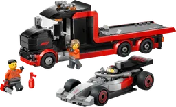 F1 Display Truck with Audi F1 Race Car