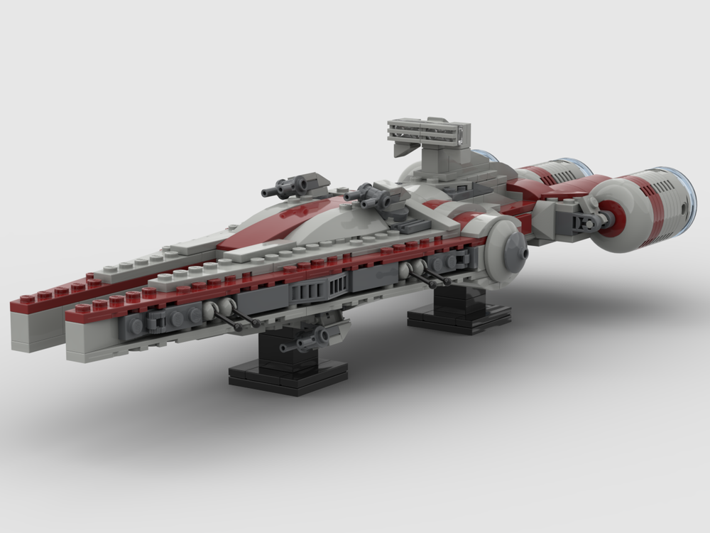Lego Arquitens-class light cruiser in UCS Venator scale