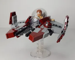 Obi-Wan's Red Eta-2 Interceptor