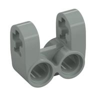 Lego Technic Axle and Pin Connector Perpendicular Double Split / Light Gray