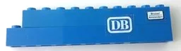 Stickered Assembly 11 x 1 x 2 with 'DB' and 'Brussell Amsterdam' Pattern (Stickers) - Set 7818