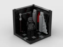 D.Vader Minifigure Stand