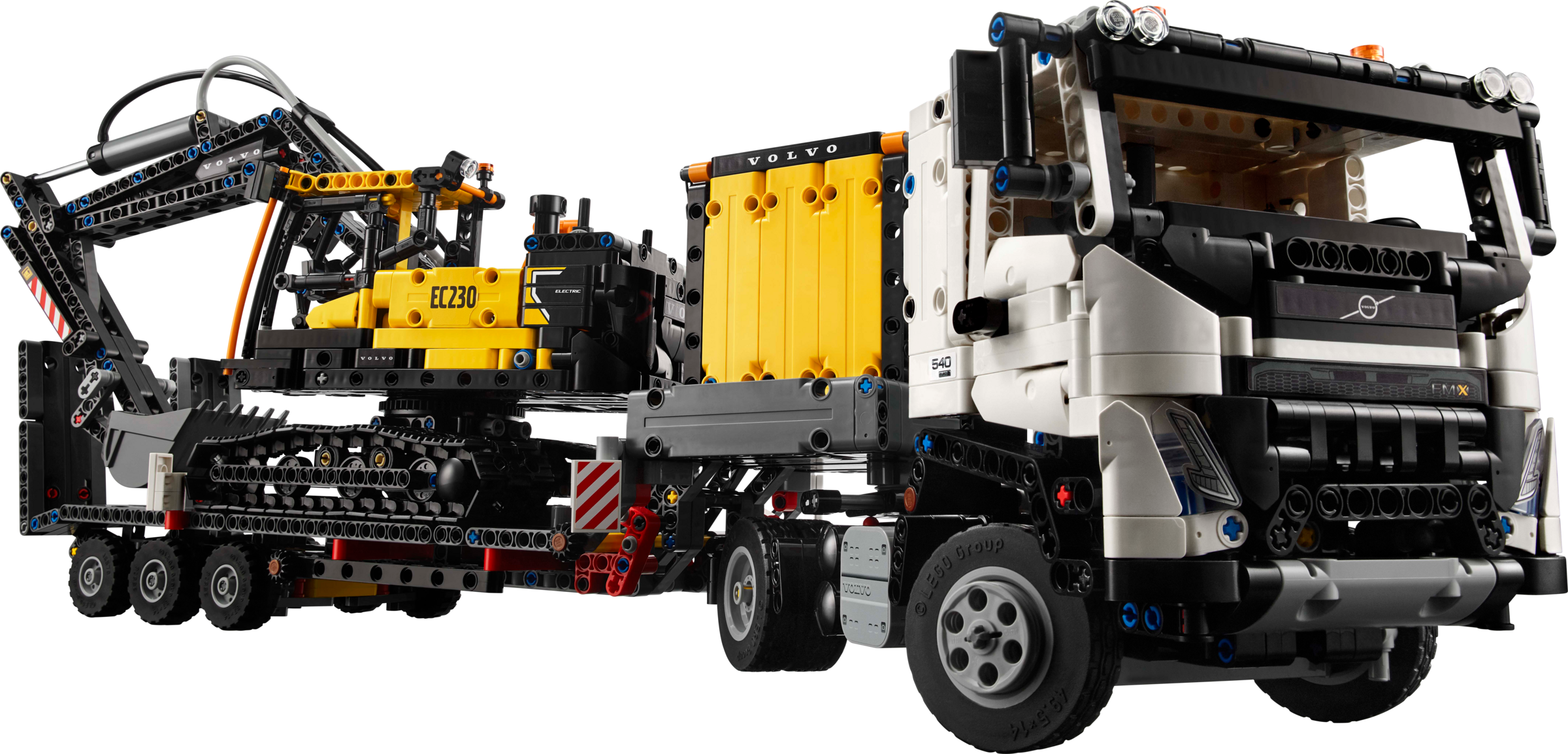 Lego Volvo FMX Truck & EC230 Electric Excavator