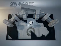 PiXEL-DANs Spin and Slice Diorama