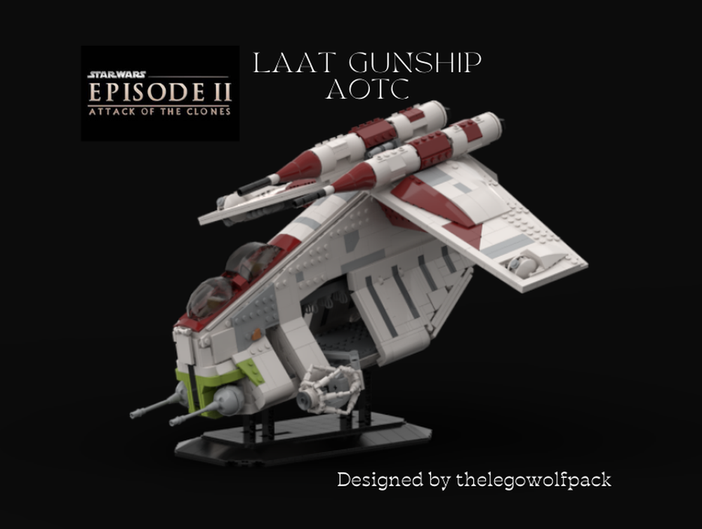 Lego LAAT gunship EP 2 AOTC