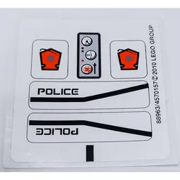 Sticker Sheet for Set 5981-1 / [No Color/Any Color]