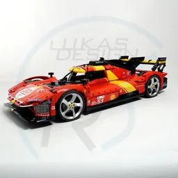 Ferrari Hypercar 499P (incl. 2023 and 2024 winning cars) 1:8 Scale