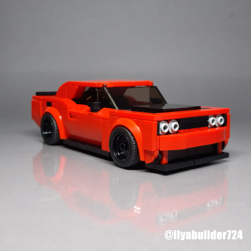 Lego Dodge Challenger Demon