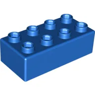 Quatro Brick 2 x 4 / Blue