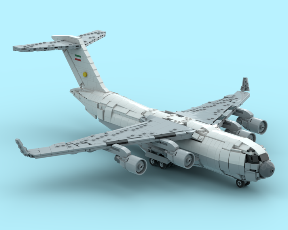 Lego C-17 Globemaster III Kuwait livery