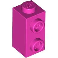 Brick Special 1 x 1 x 1 2/3 with Studs on 1 Side / Dark Pink
