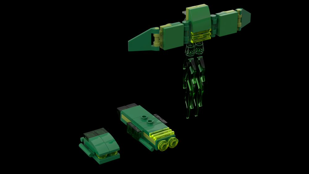 Lego Green Lantern Constructs - Transportation