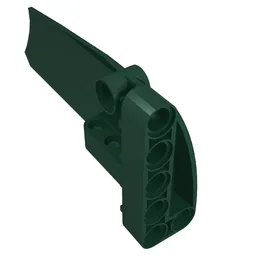 Technic Panel Fairing #17 Large Smooth, Side A / Dark Green