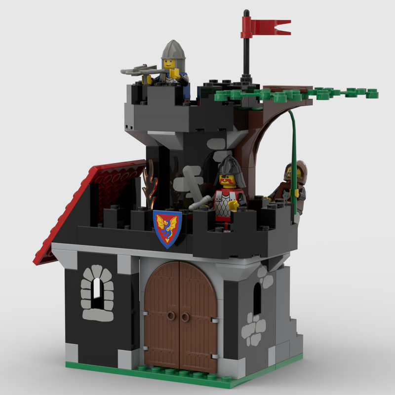 Lego Black Knight - Infiltration of the Outpost