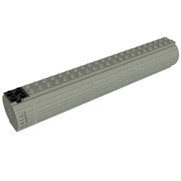 Battery Box, 4.5V, 4 x 24, 3 x C-Cell with Switch [Complete Assembly] / Light Gray