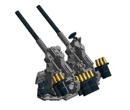 3"/50 Mk. 33 twin guns