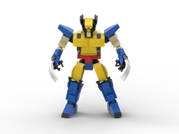 WOLVERINE 8 INCH ARTICULATED MODEL