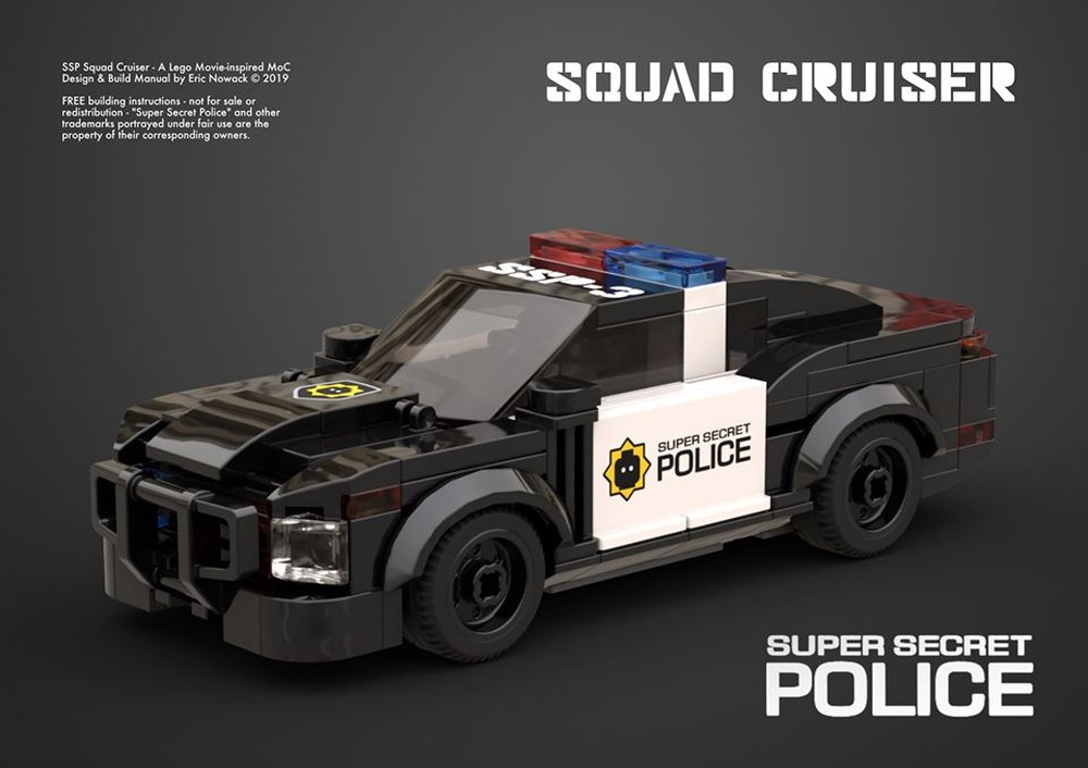 Lego Super Secret Police Squad Cruiser