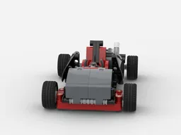 Go Kart with functional steering wheel and engine