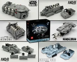Imperial Invasion 6-in-1 Bundle (75375 Alternate Models)