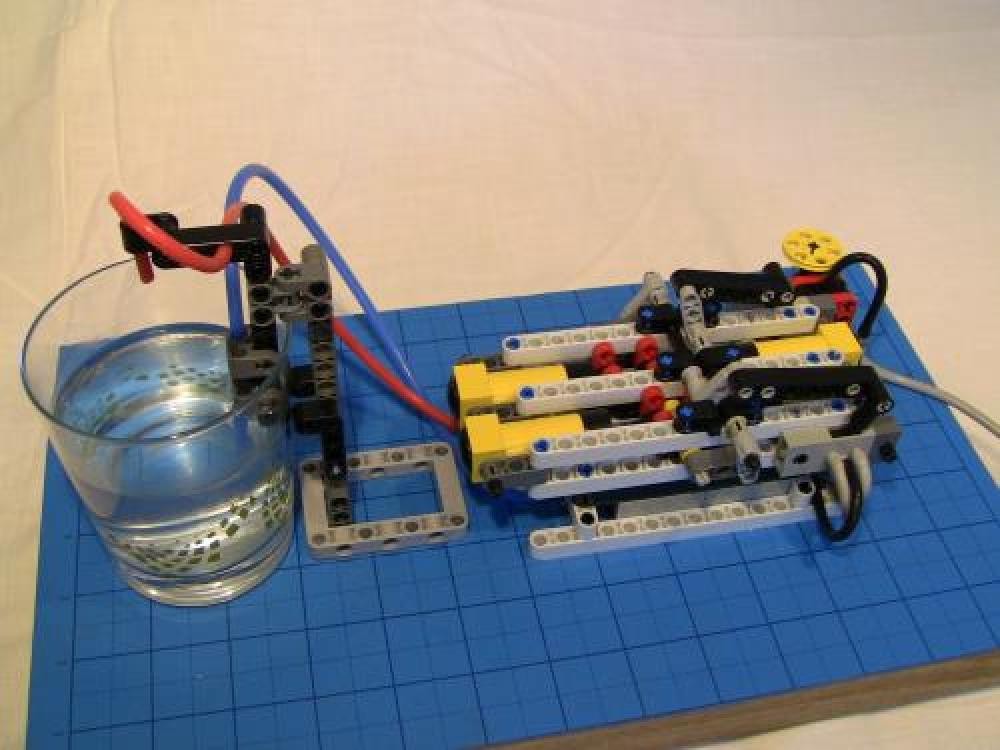 Lego Pneumatic Duplex Pump