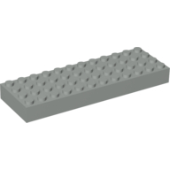 Lego Brick 4 x 12 / Light Gray