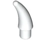 Animal Body Part, Barb / Claw / Tooth / Talon / Horn, Small / White